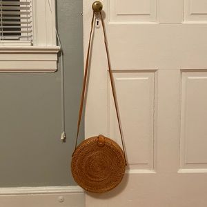 Rattan Circular Summer Handbag